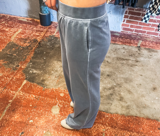 Chill Out Lounge Pants In Navy - Sawyer + Co.