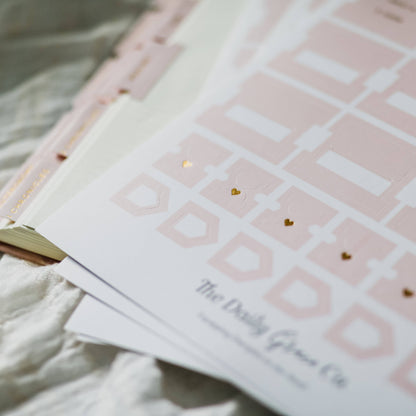 Blush Bible Tabs