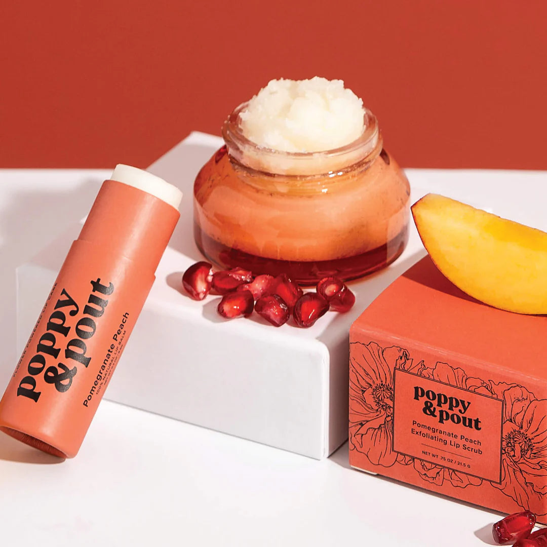Lip Duo Gift Set - Pomegranate Peach