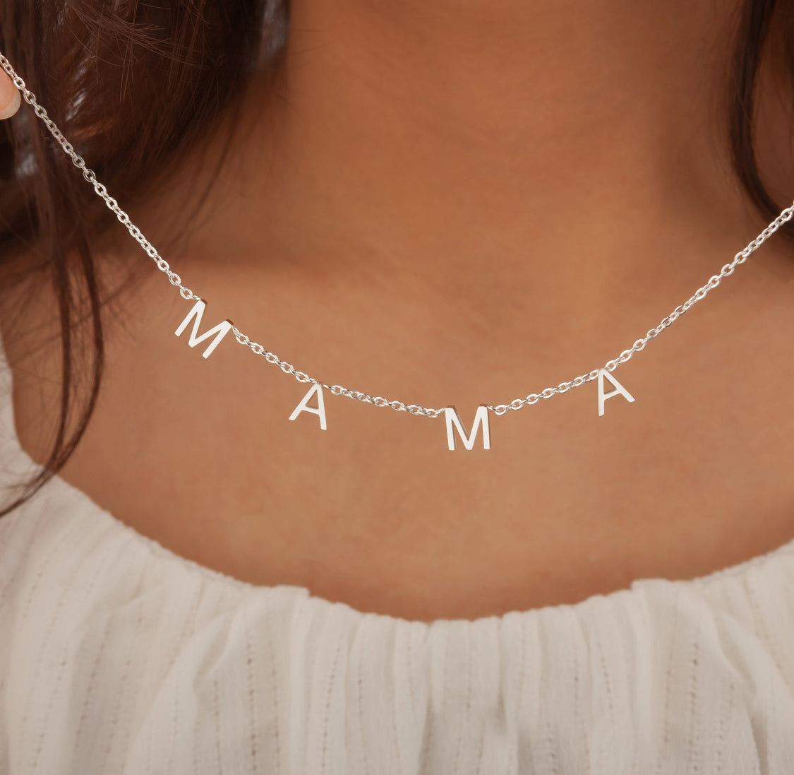 The Mama Necklace In Silver