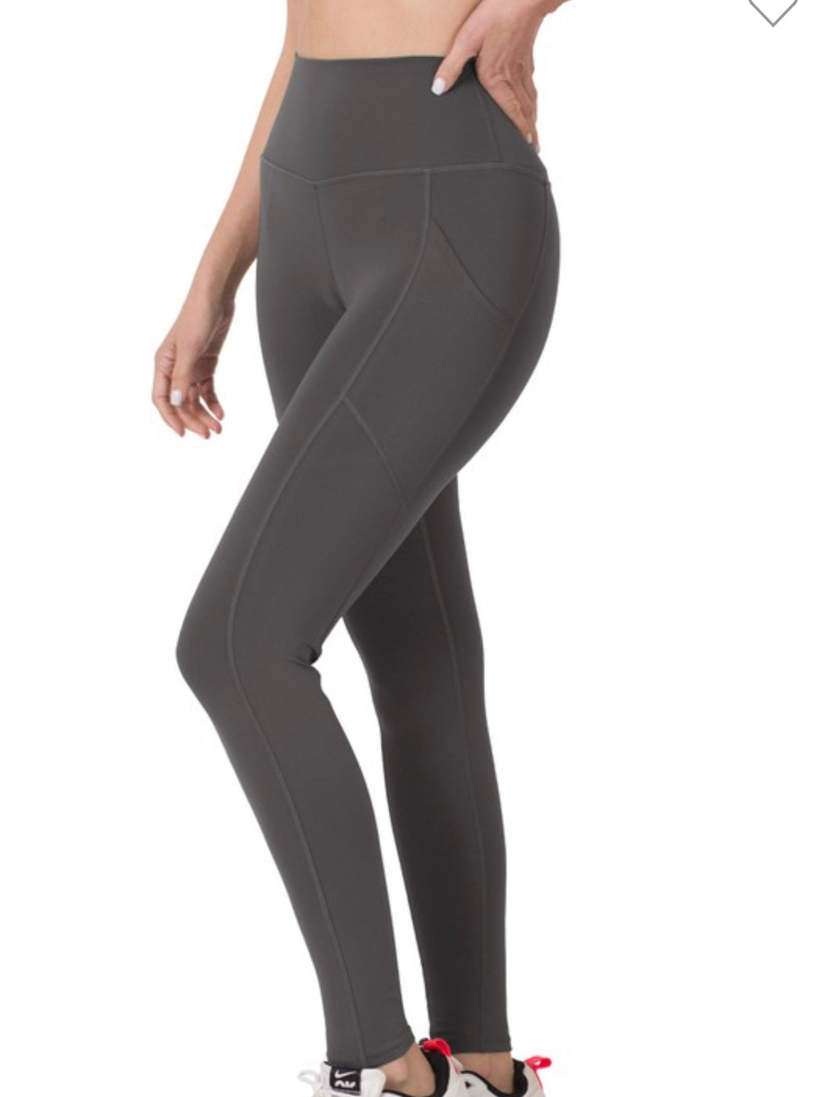 Move It Leggings In Ash Grey - Sawyer + Co.