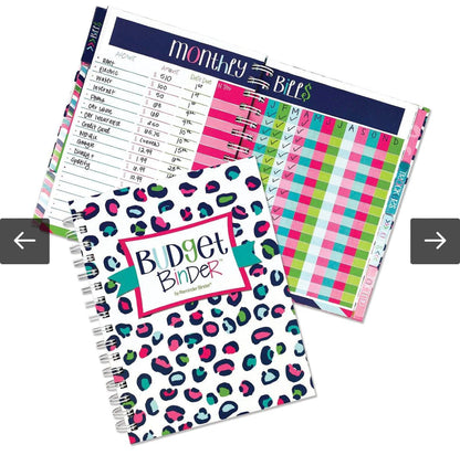 Budget Binder Bill Tracker Financial Planner | Leopard - Sawyer + Co.