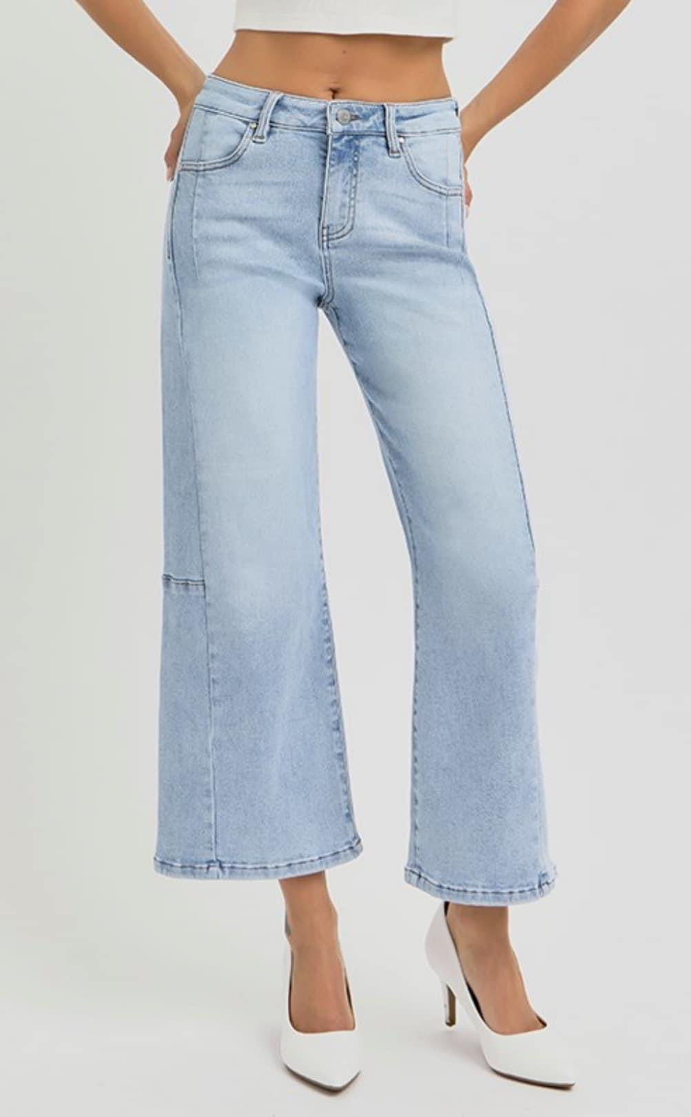 Denim Crop Jeans