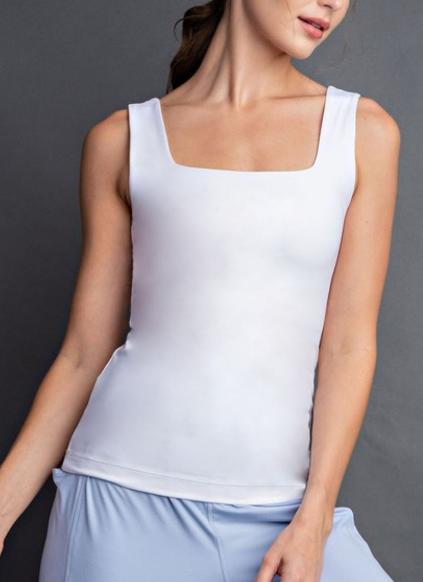 Square Sleeveless Tank