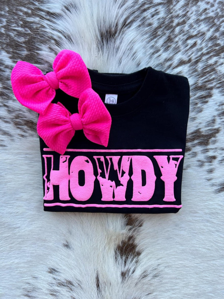 Howdy Puff Print Tee - Sawyer + Co.