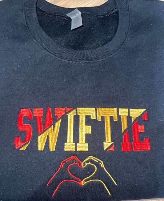 Swiftie/Chiefs Embroidered Crew