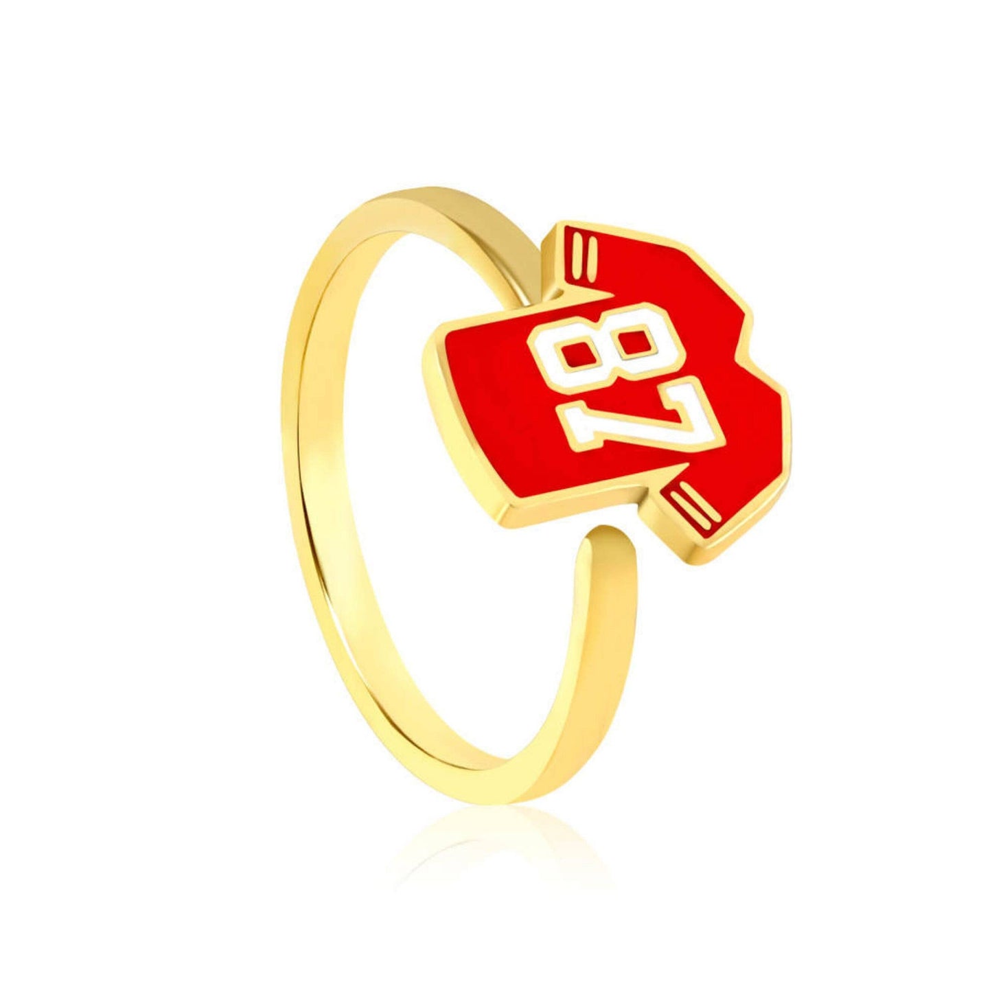 Kansas City Chiefs #87 Tight End Jersey Ring TAYLOR SWIFT