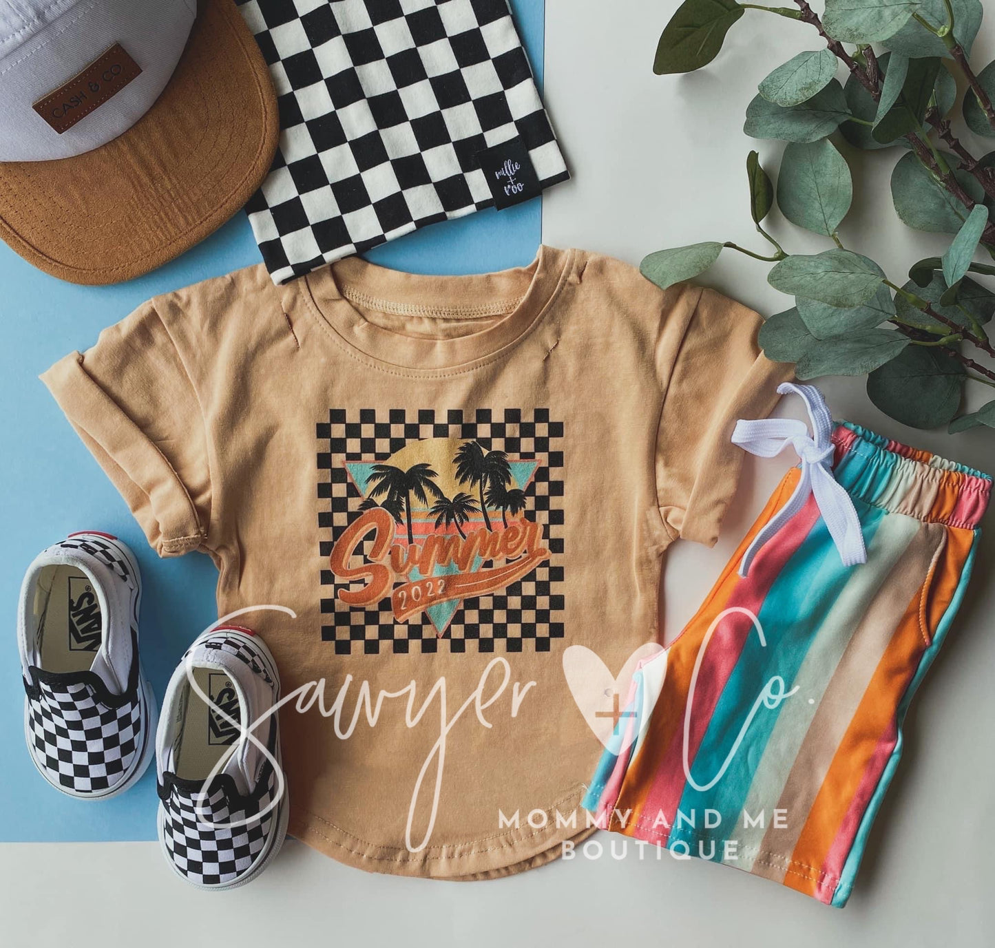 Sun and Stripes Shorts - Sawyer + Co.