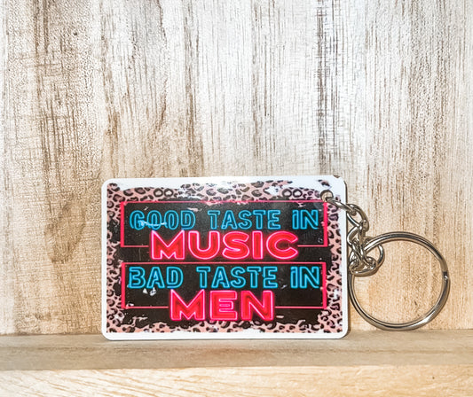 Keychain - Music and Men - Sawyer + Co.